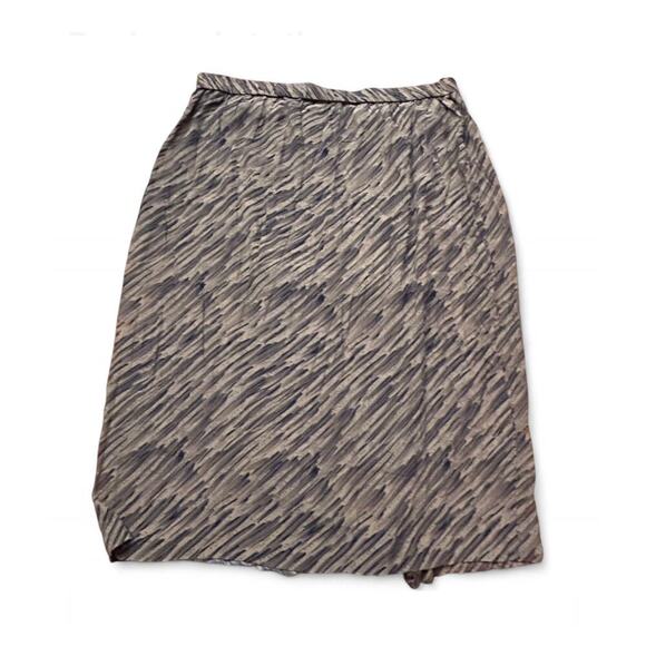 Jennifer Moore stylish 90’s Skirt in rich fall tones. Size 24W 100% Rayon - Picture 1 of 6
